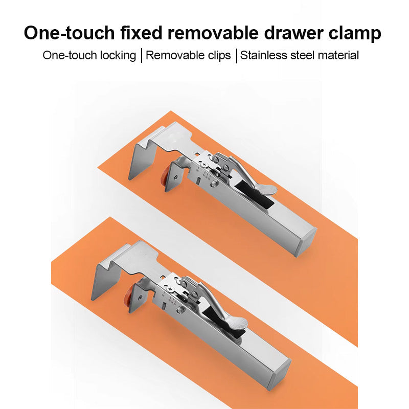 Draw String Clamp Removebale Saker One-touch Fixed Removable Drawer Clamp – welkinbird-uk