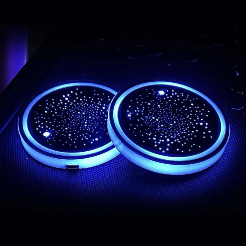 Rechargeable 7 Color-Changing Light Up Cup For Car