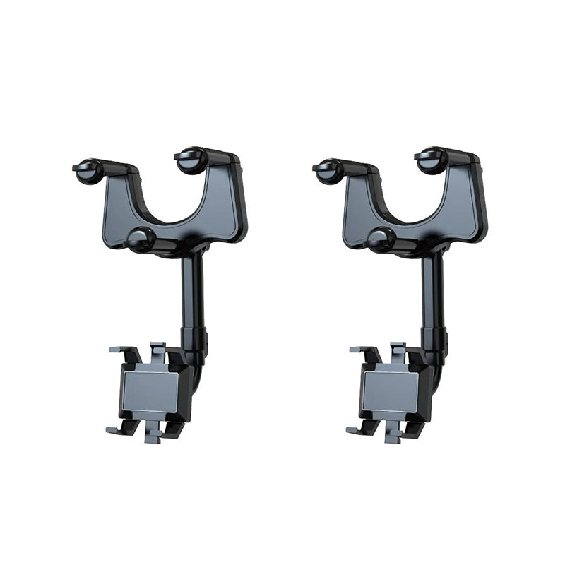 360° Rotatable Car Rearview Mirror Phone Holder