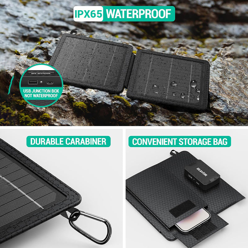 10W Fast Charging Portable Solar Charger