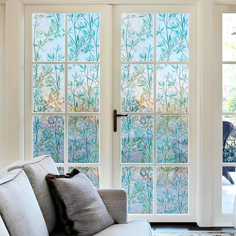 Holographic PVC Window Privacy Film
