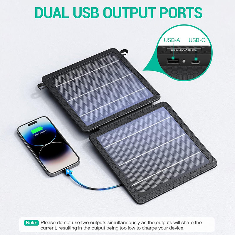 10W Fast Charging Portable Solar Charger