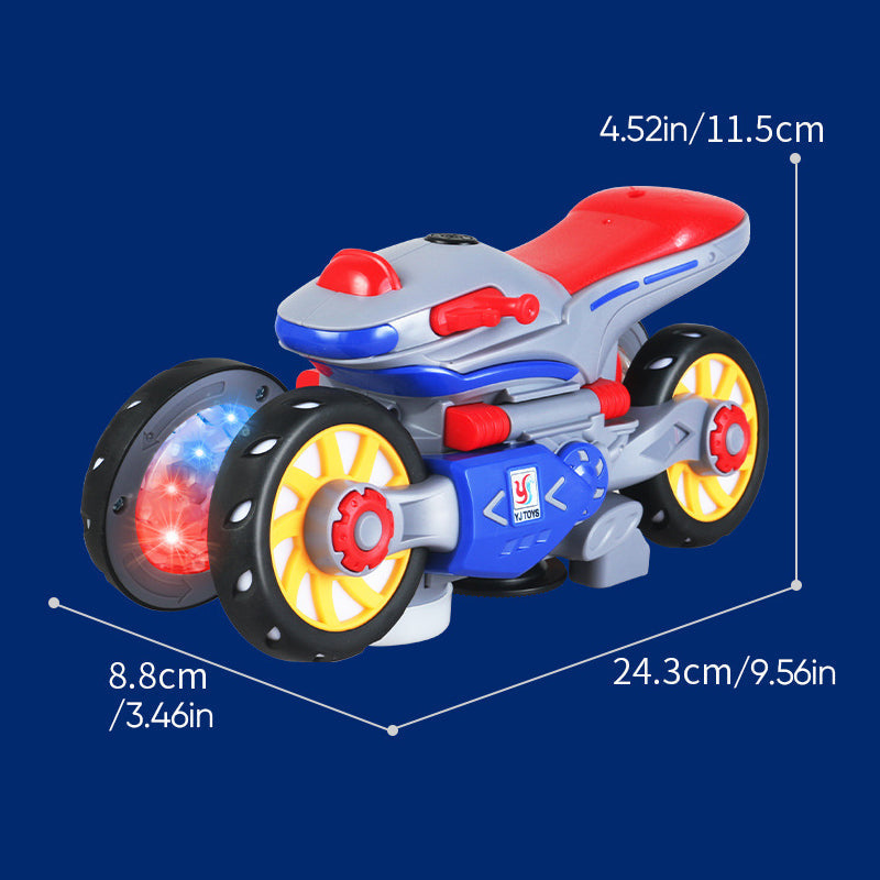 Electric Light and Music Deformation Motorcycle