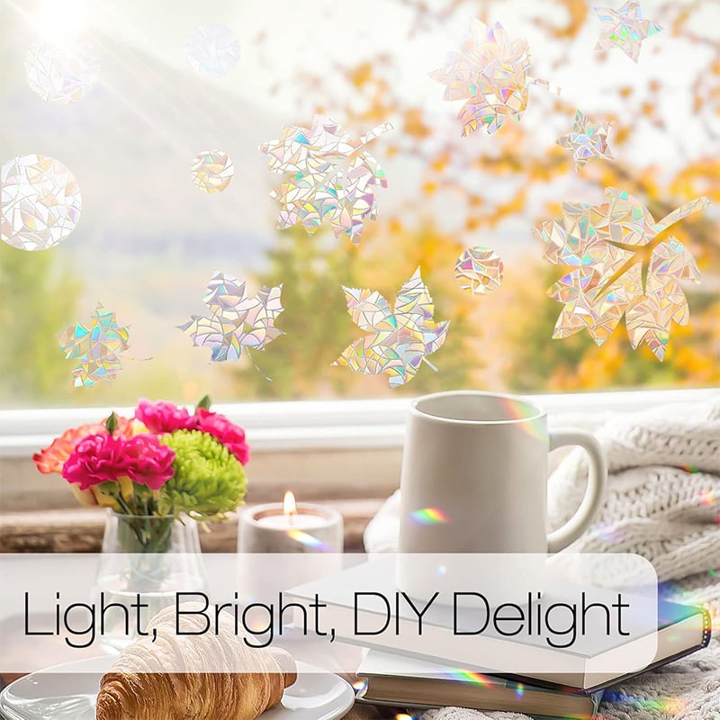 Holographic PVC Window Privacy Film