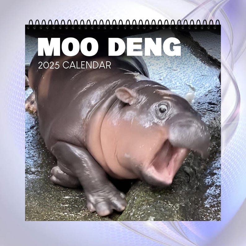 Moo Deng Calendar