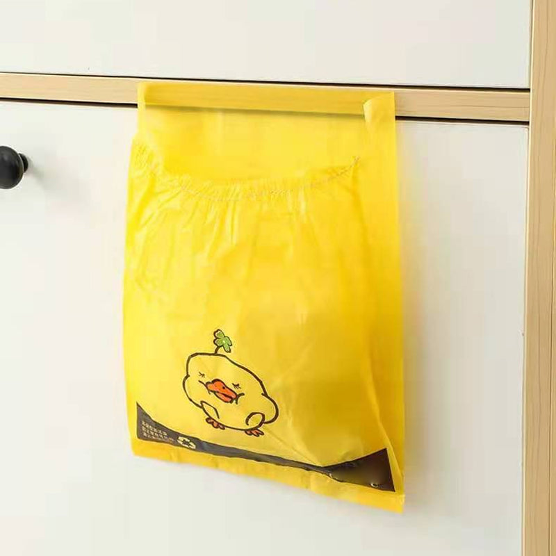 Cute Duck Portable Garbage Bag