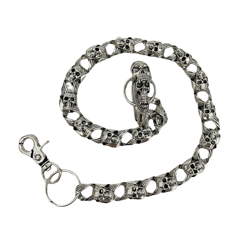 Armed Forces Destiny Struggle Skull Wallet Chain