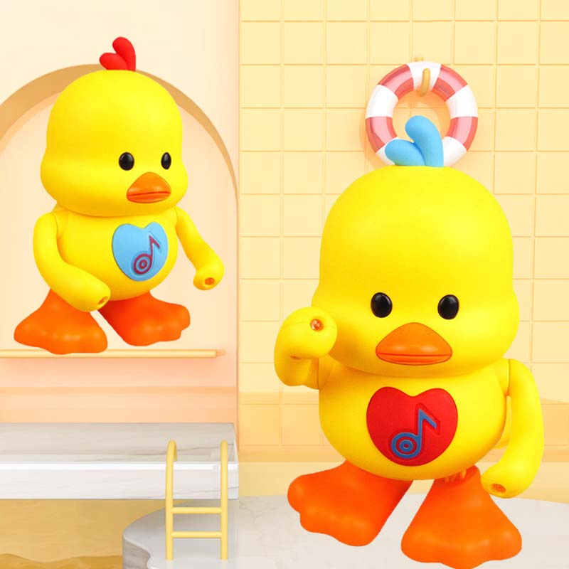 thumbnail image 2 of SSKFHGI Singing And Dancing Cartoon Duckling Electric Toy 2 of 11