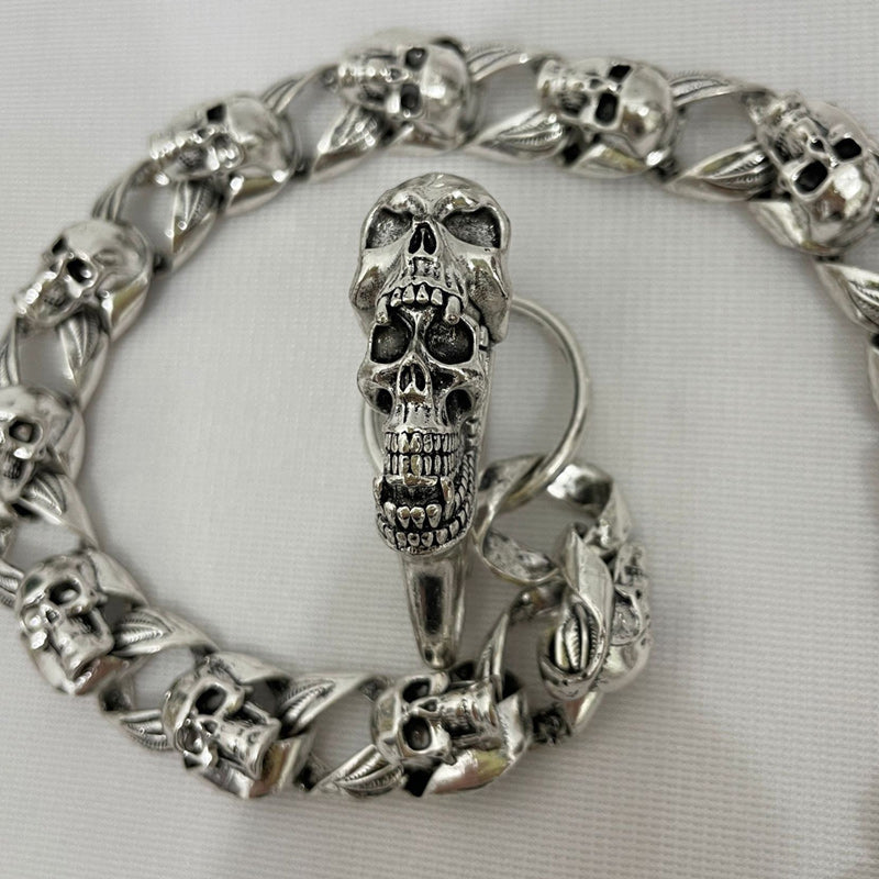 Armed Forces Destiny Struggle Skull Wallet Chain
