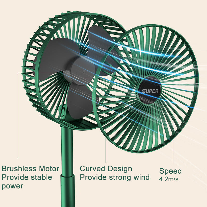 Homesup™Mini Telescopic Folding Fan