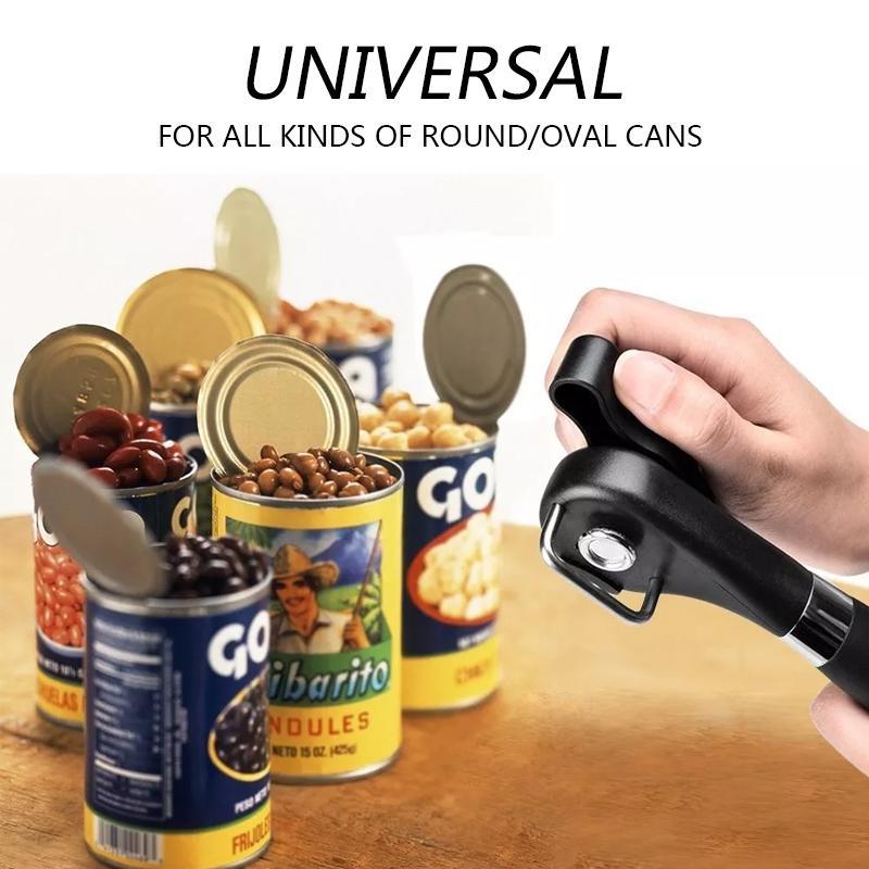 Stainless Steel Safe Cut Can Opener-Final Clearance Sale！
